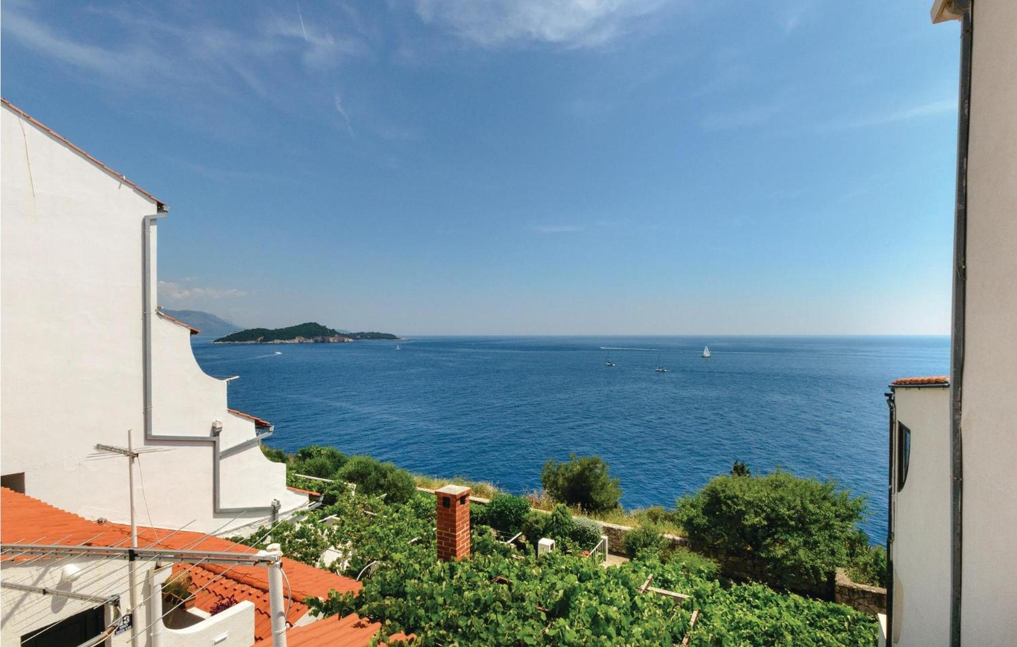 Cozy Apartment In Dubrovnik With House Sea View Eksteriør billede