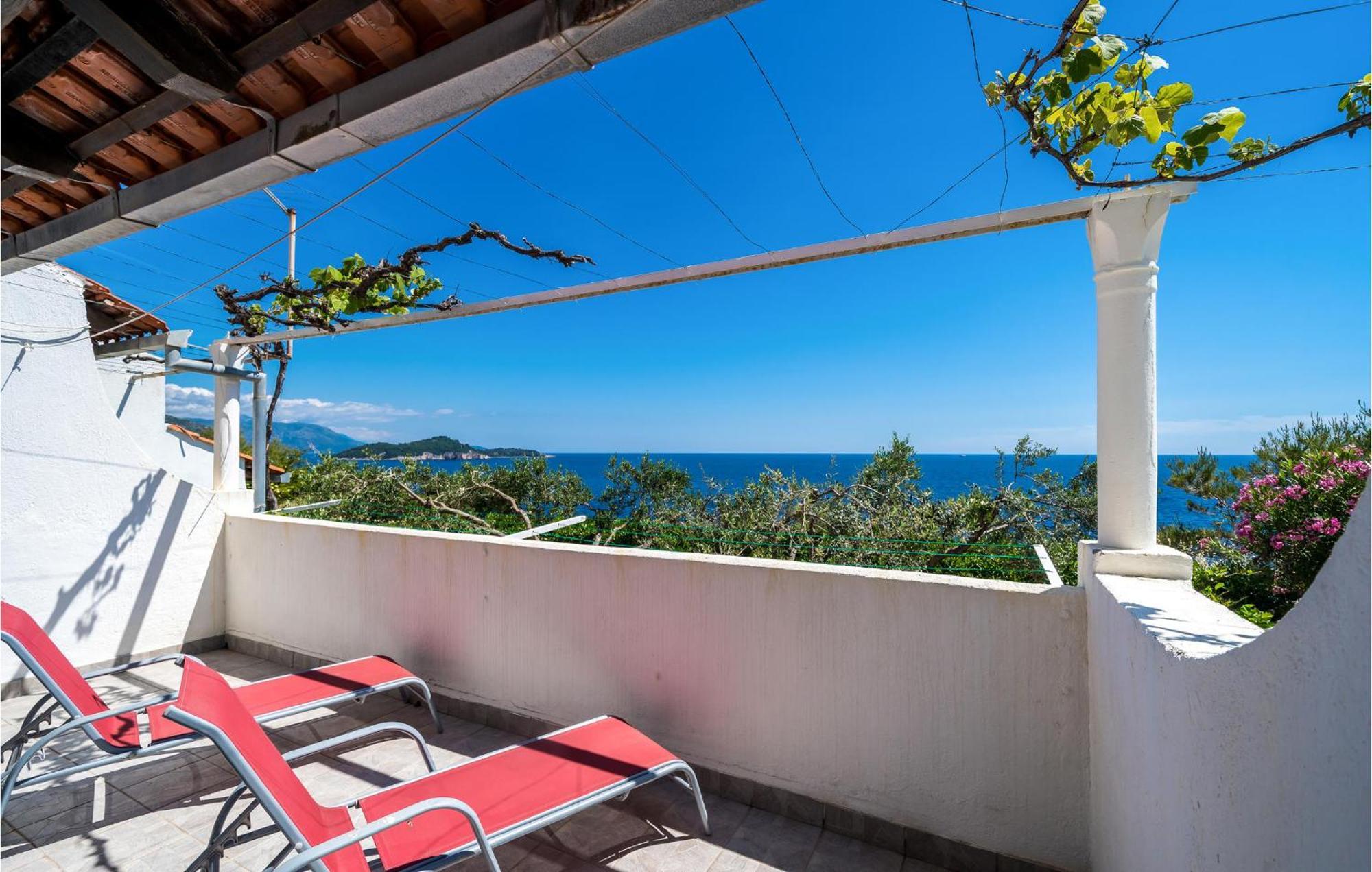 Cozy Apartment In Dubrovnik With House Sea View Eksteriør billede